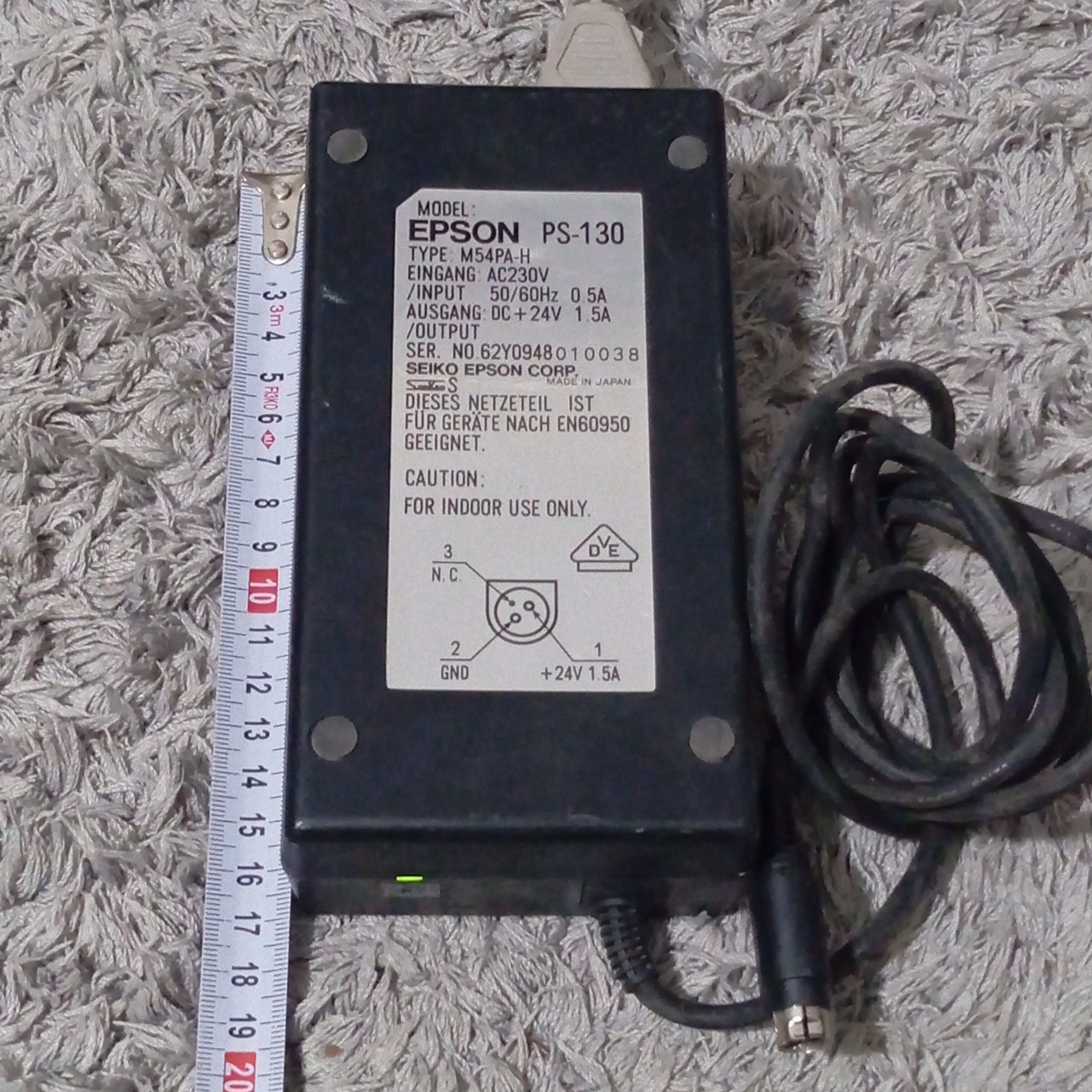 آداپتور 24 ولت اپسون PS-130 (ساخت ژاپن)