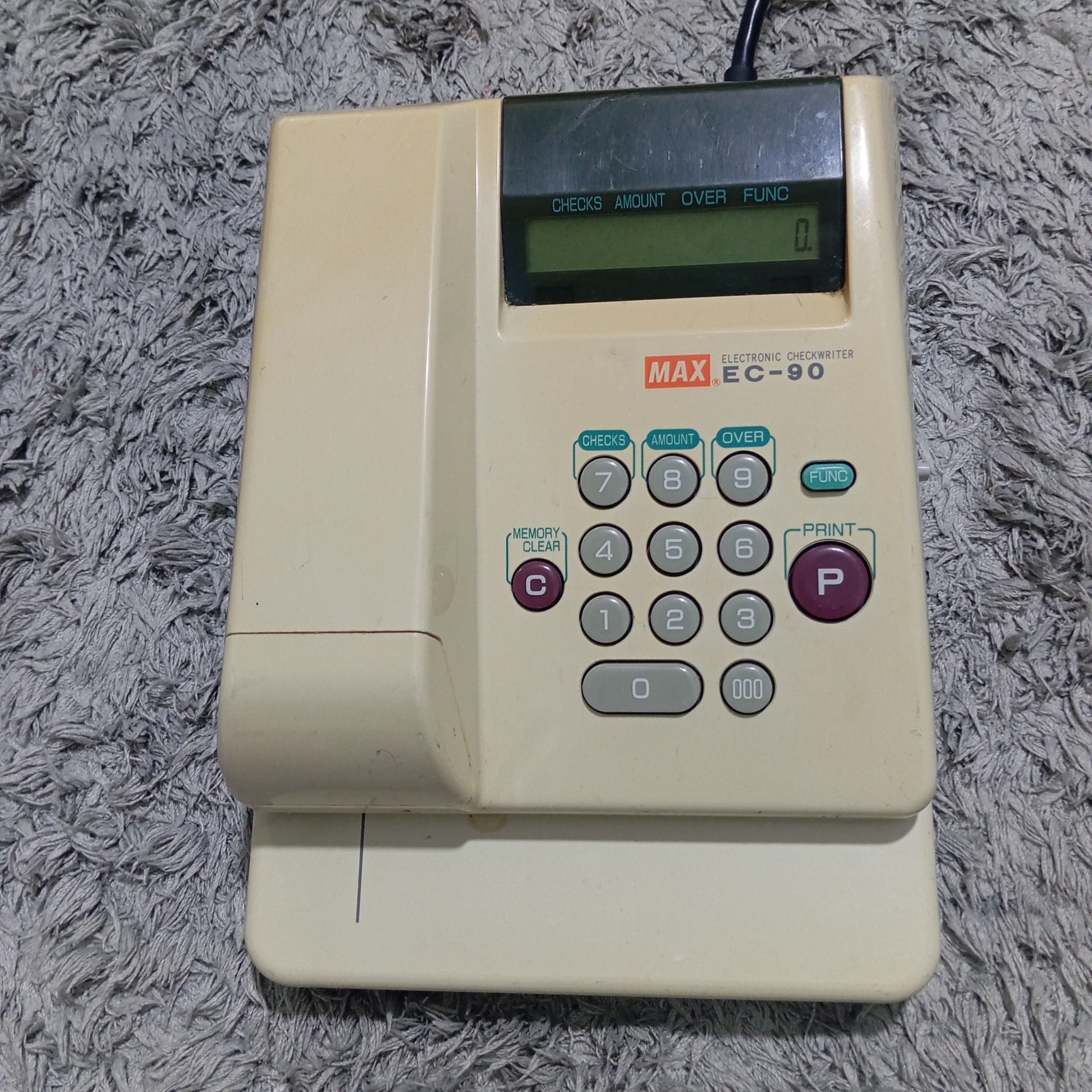 پرفراژ چک MAX EC-90 ساخت ژاپن