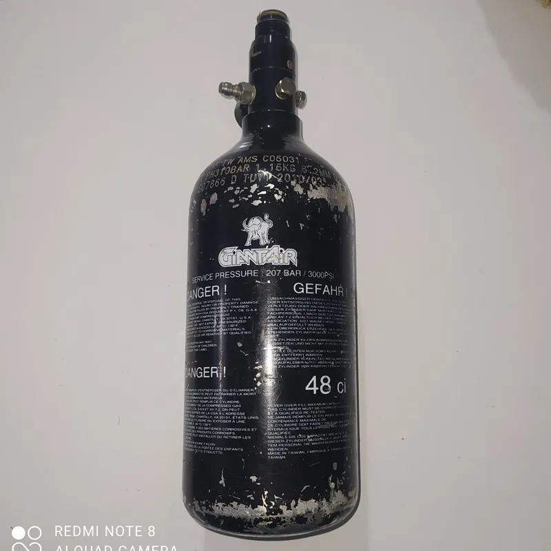 کپسول آلمینیومی با حجم 48ci