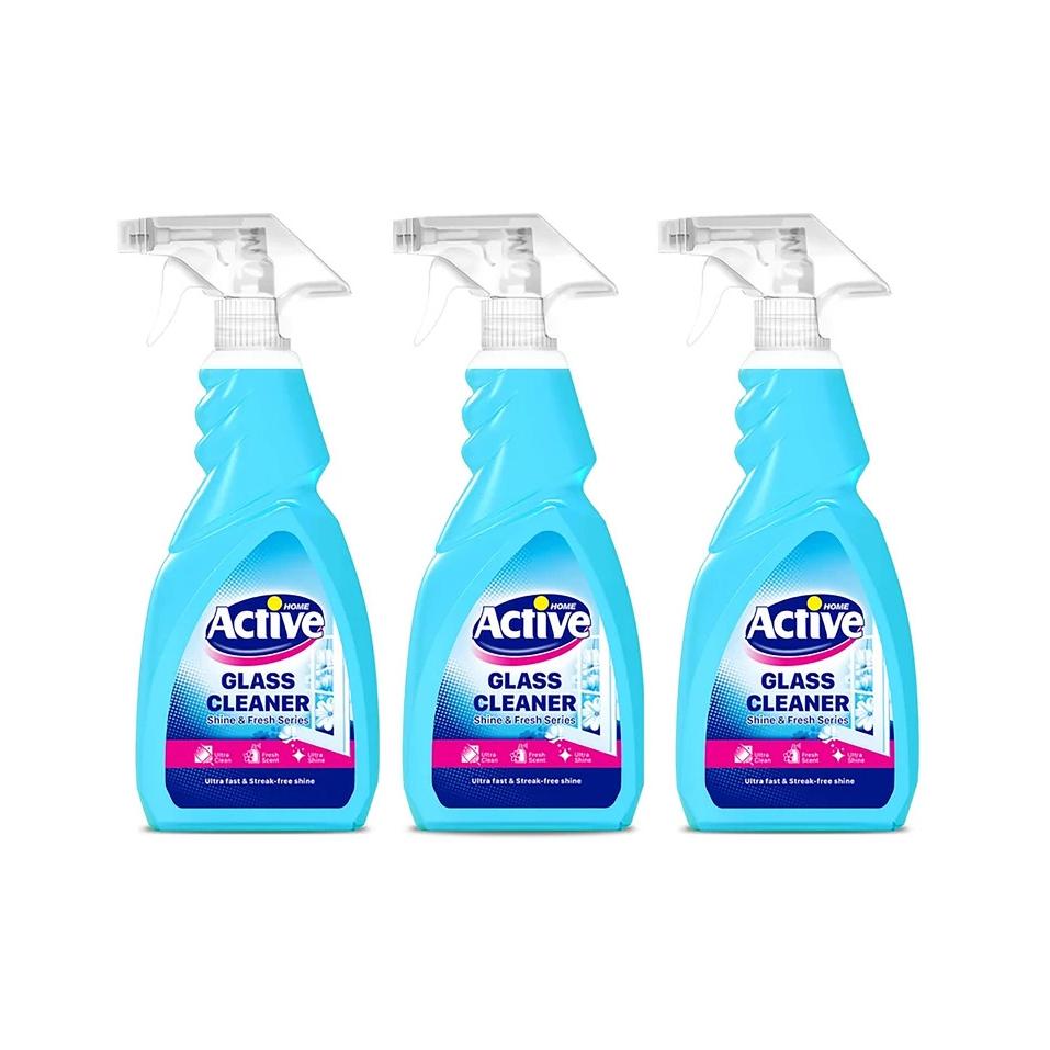 شیشه شوی اکتیو بسته 3 عددی