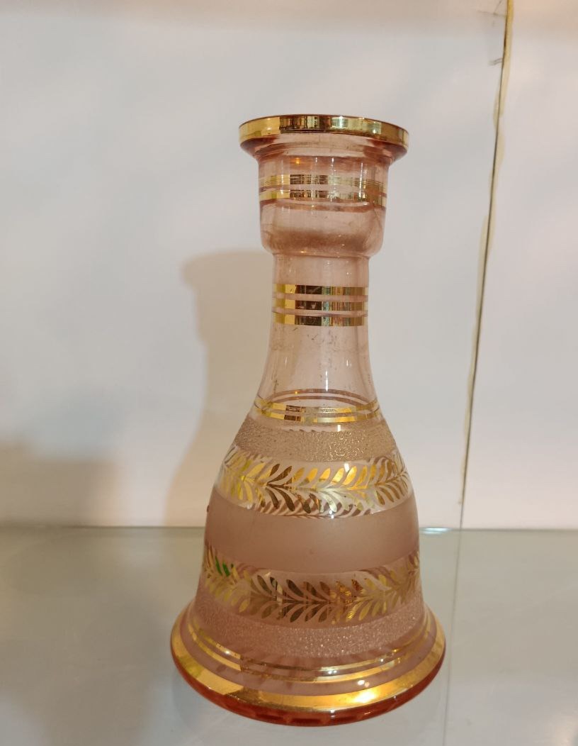گلدان طلاکوب قدیمی