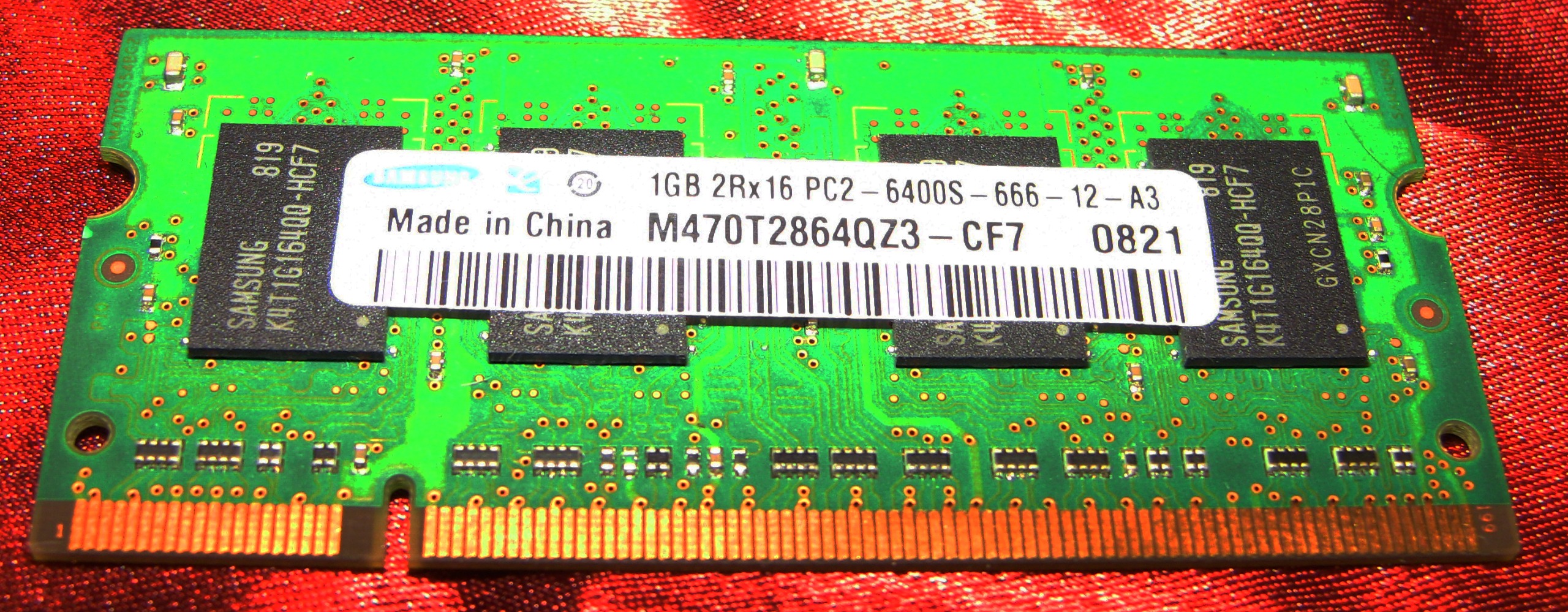 رم DDR2   1  گیگا بایت