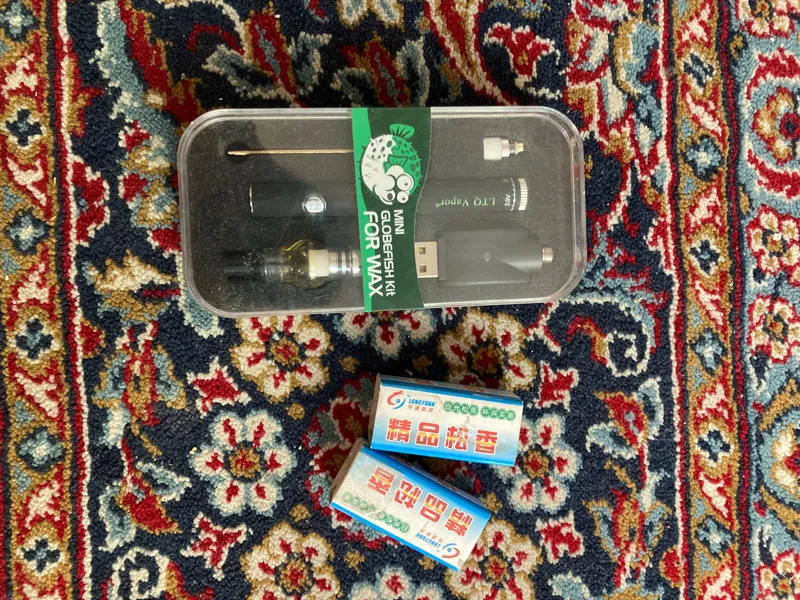 اسموکر پخش کننده دود رزیندو عدد بسته رزین هدیه