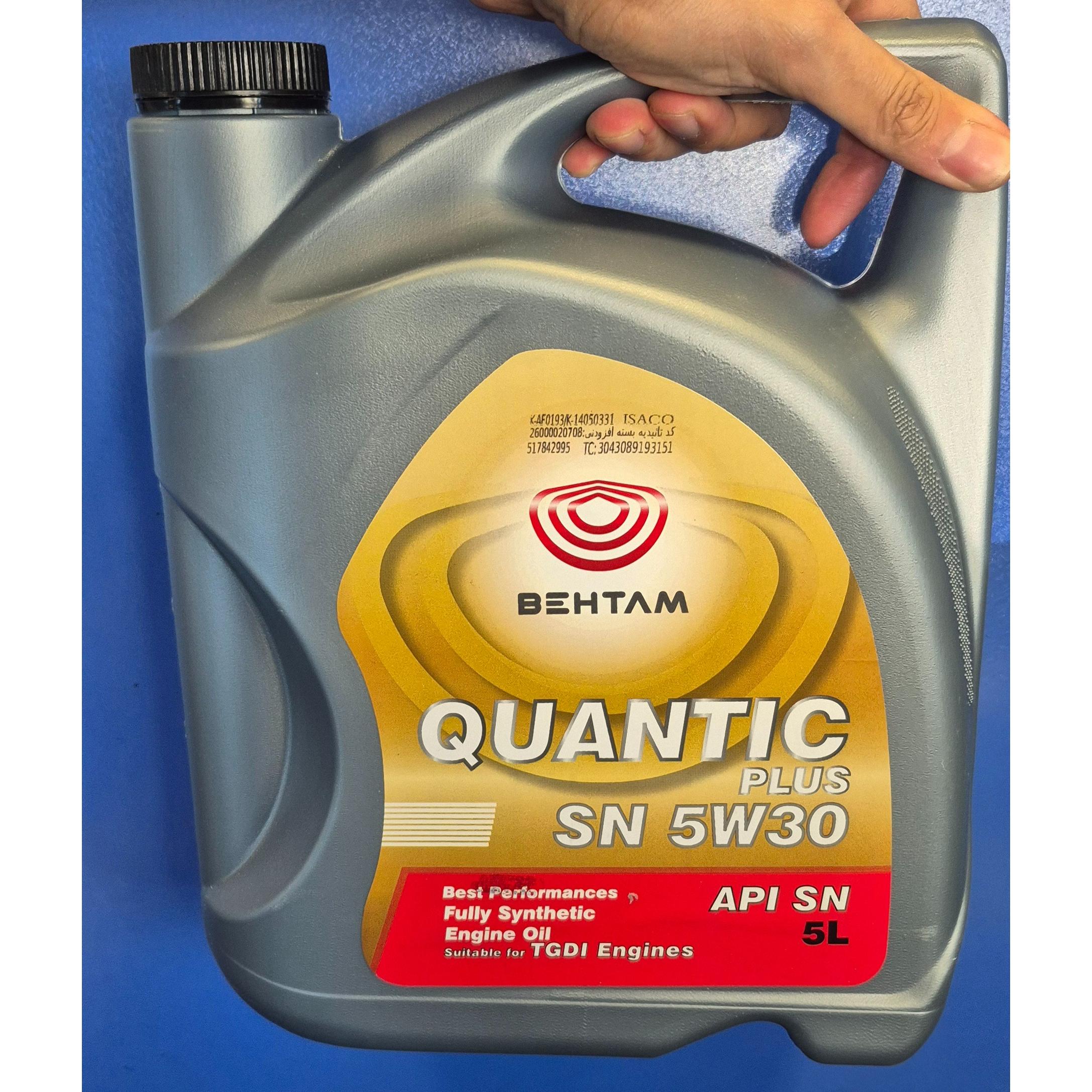 روغن موتور 5 لیتری بهتام 5w30 پلاس SN ایساکو