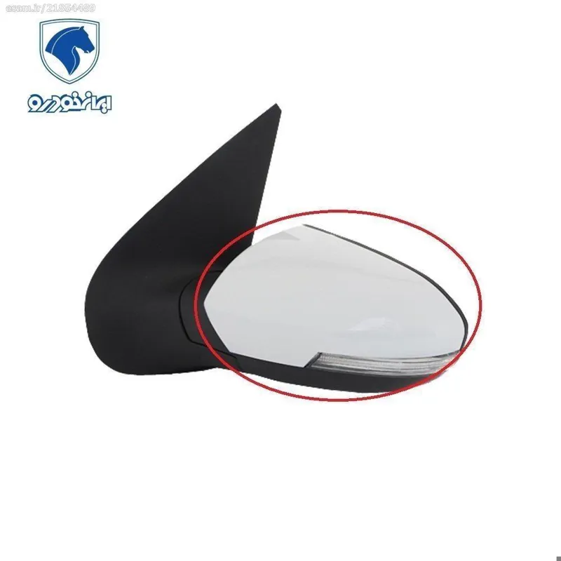 جفت فلاپ آینه رانا پلاس فابریک رنگ سفید - کروز