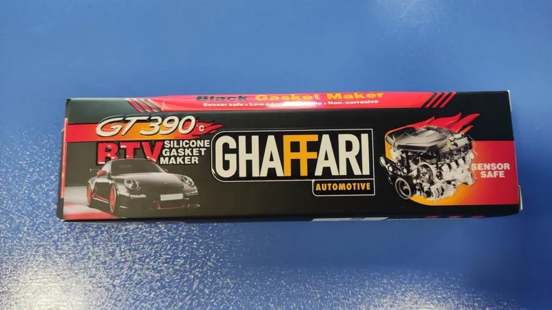 چسب واشر ساز نسوز مشکی غفاری