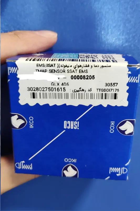 مپ سنسور پژو 405 با EMS SSAT - ایساکو