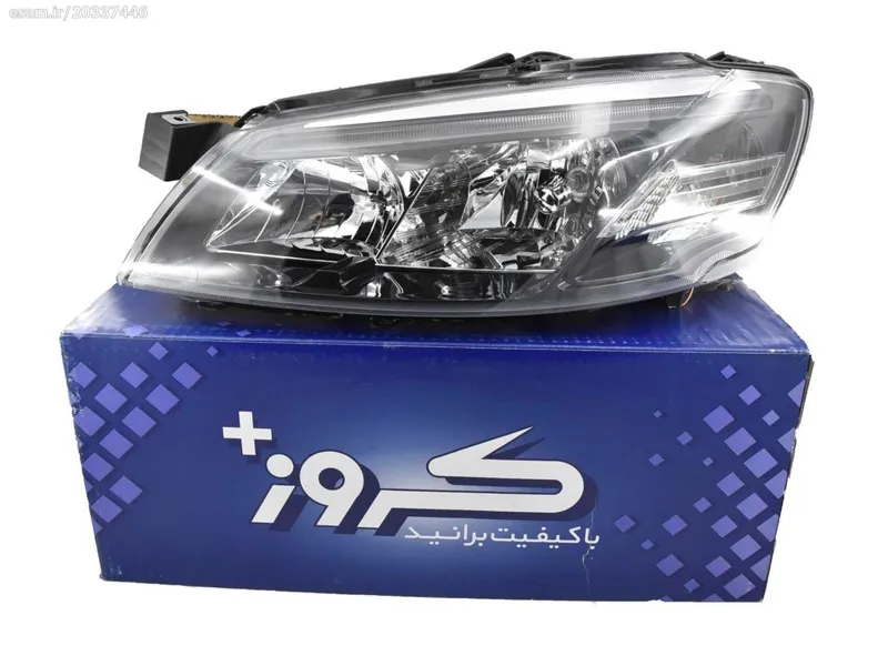 جفت چراغ جلو راناپلاس بدون لامپ وبدون موتور-CROUSE
