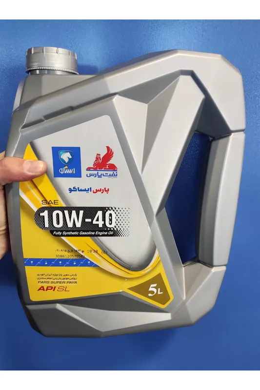 روغن موتور 5 لیتری پارس 10W40 SL - ایساکو