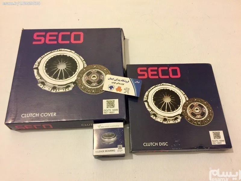 دیسک و صفحه بلبرینگ کلاج پراید - SECO کره