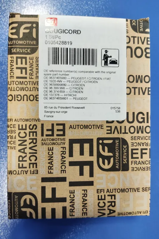 دست وایر شمع پژو 206 موتور tu3 - بوجی کورد