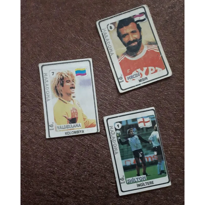 کارت آدامس مارادونا