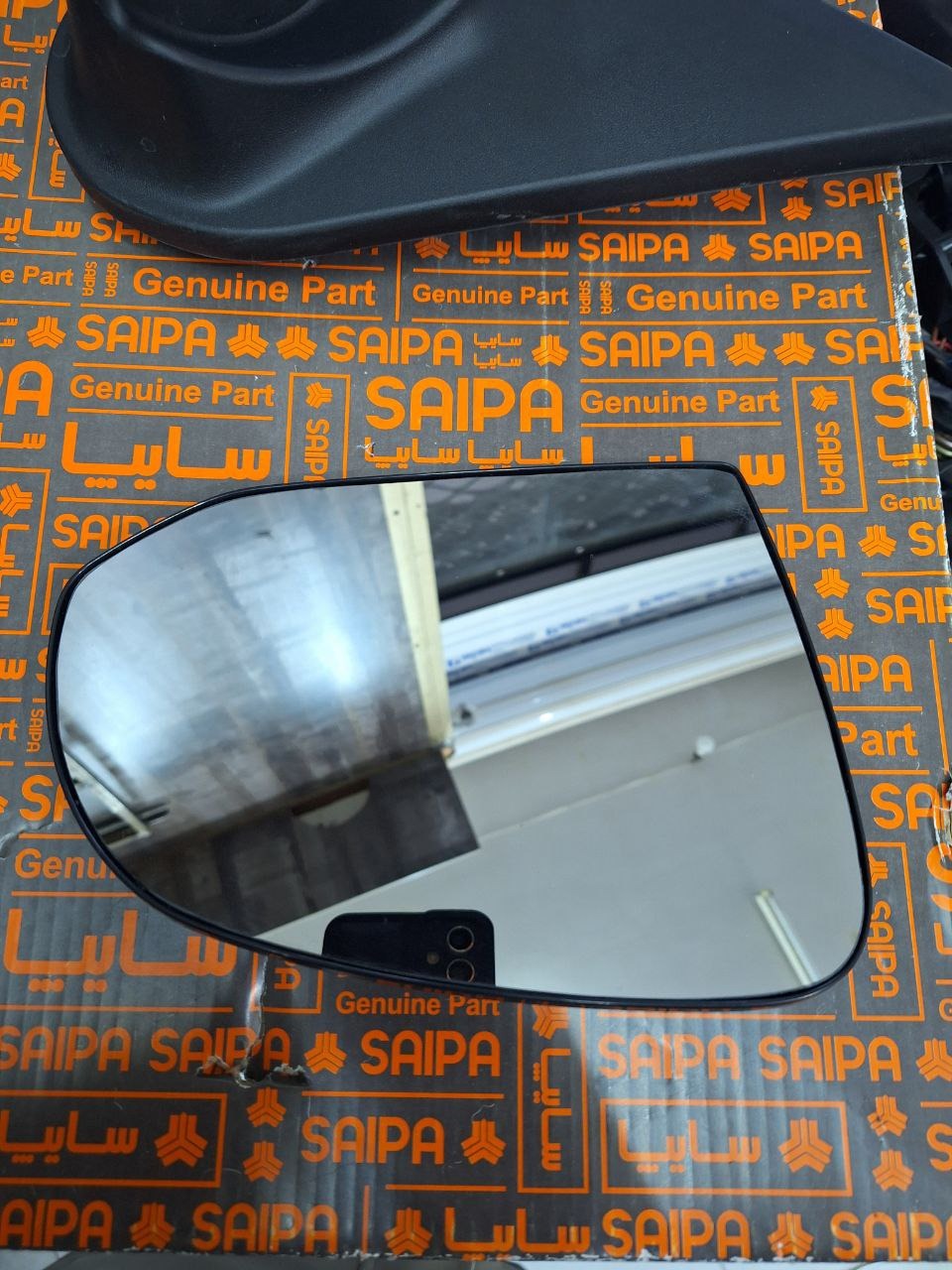 شیشه آینه اطلس و سهند اصلی گرمکن دار سمت راننده