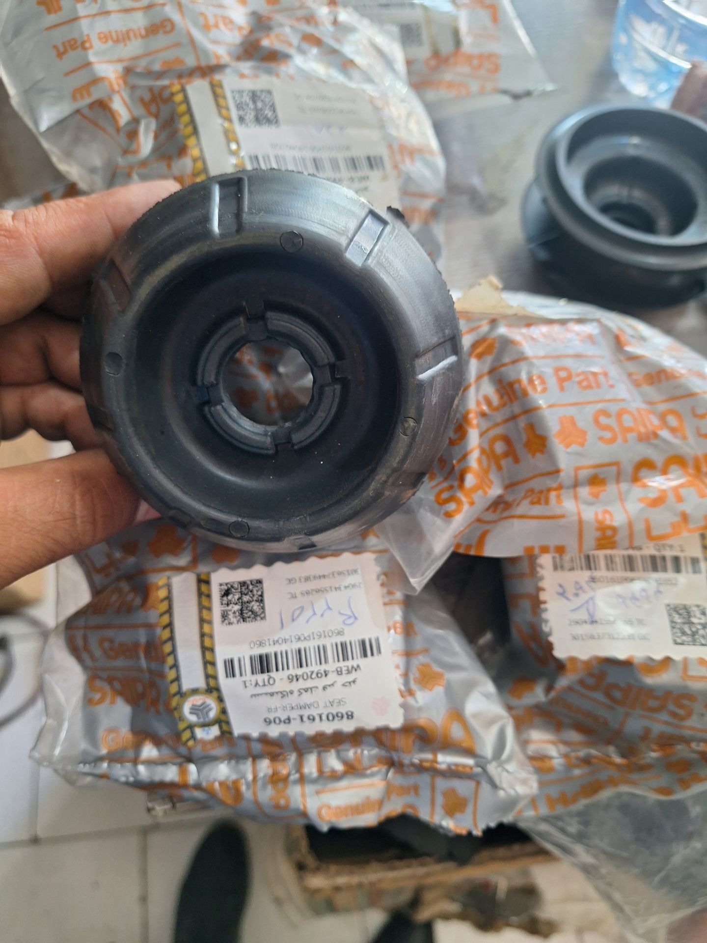 توپی سر کمک جلو شاهین شرکتی بسته 1 عددی