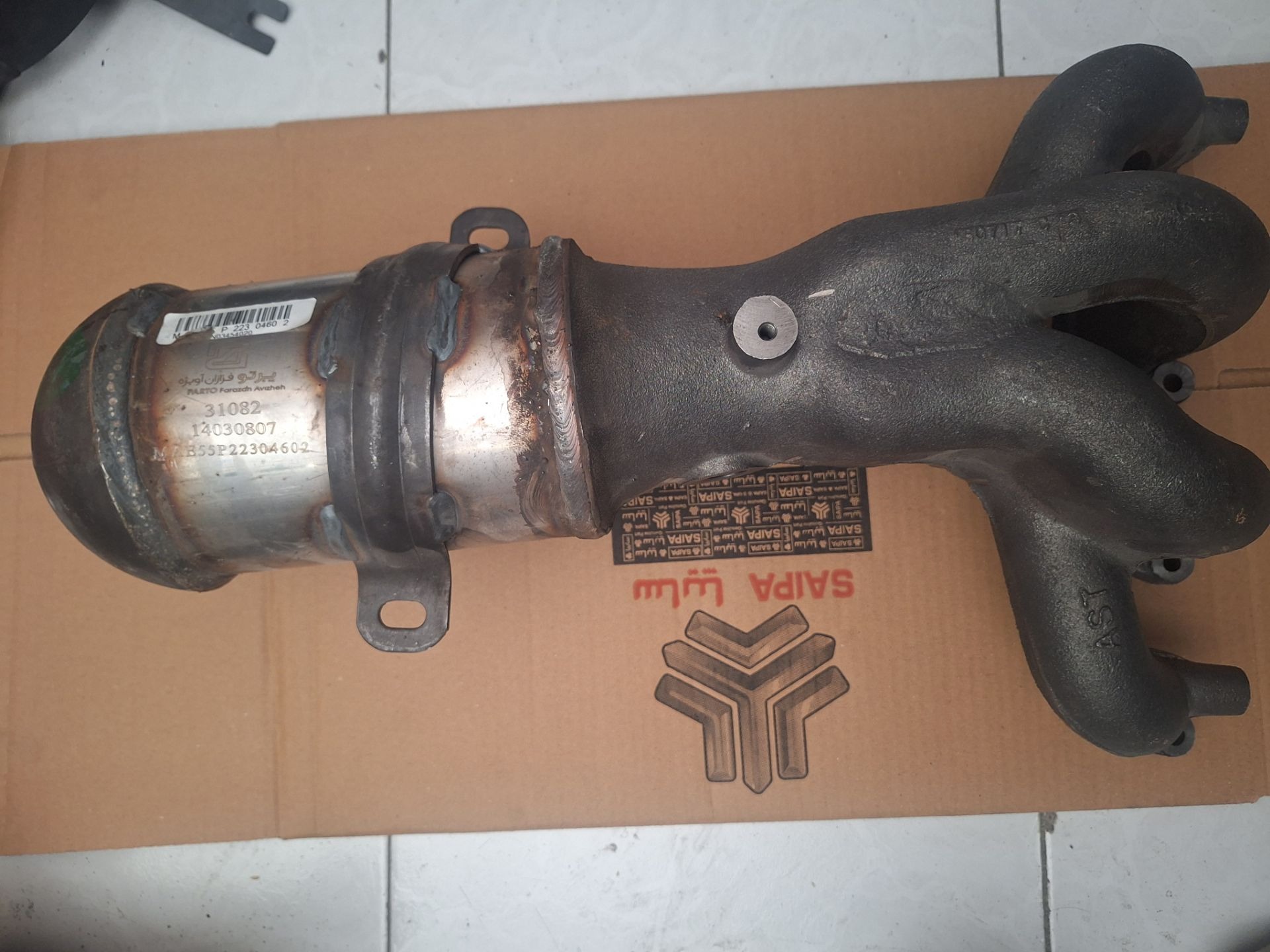 کاتالیزور تیبا ساینا کوییک اطلس سهند اصلی فابریکی