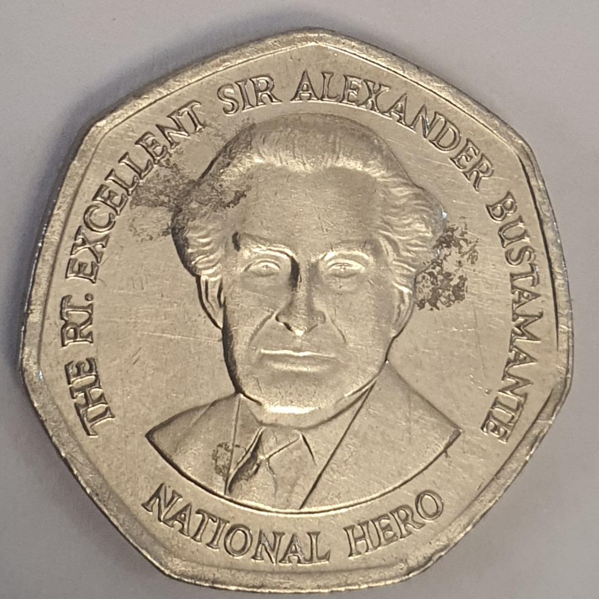 سکه 1 دلار جامائیکا 1995