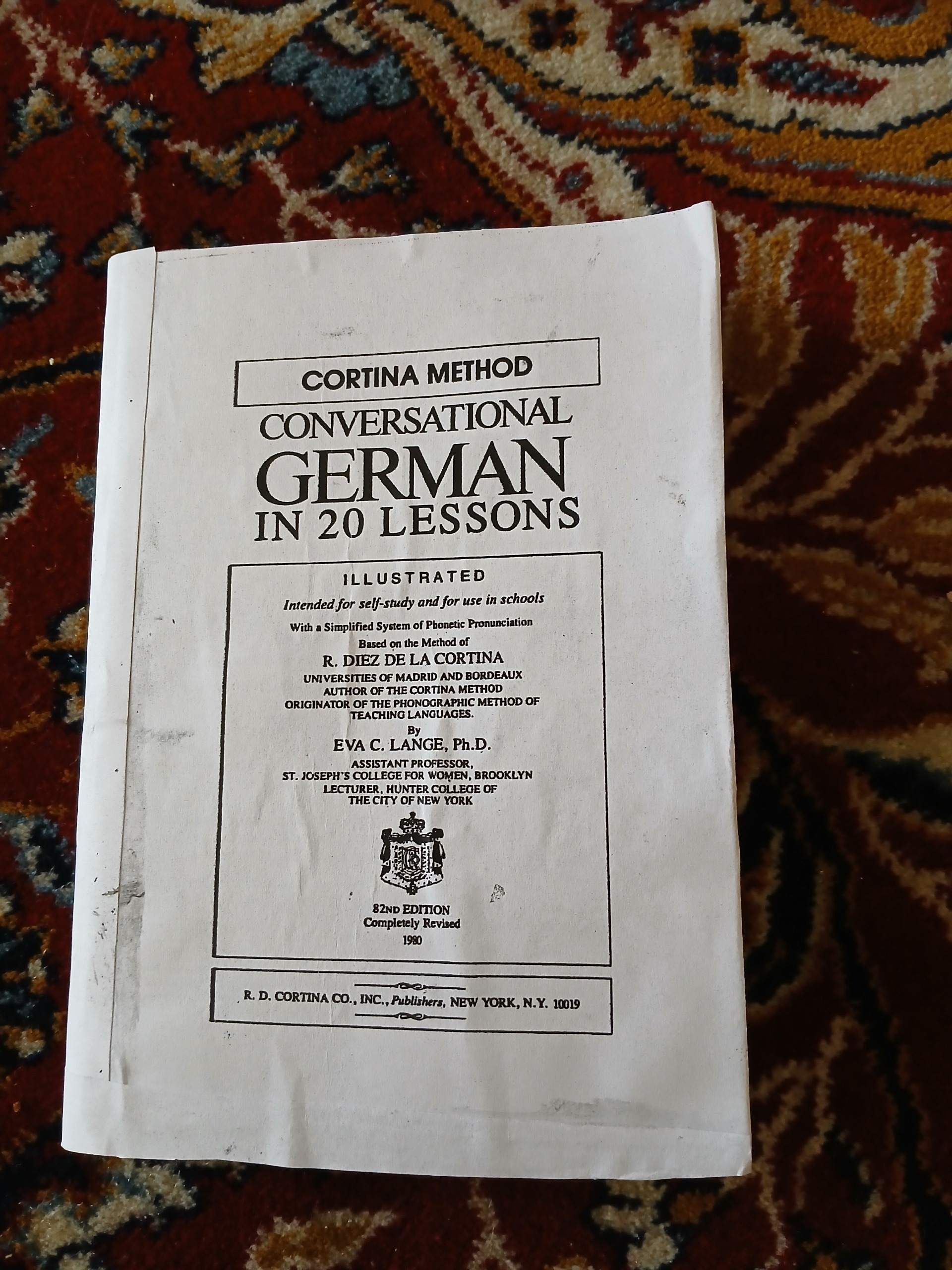 خوداموز المانی conversational german in 20 lessons