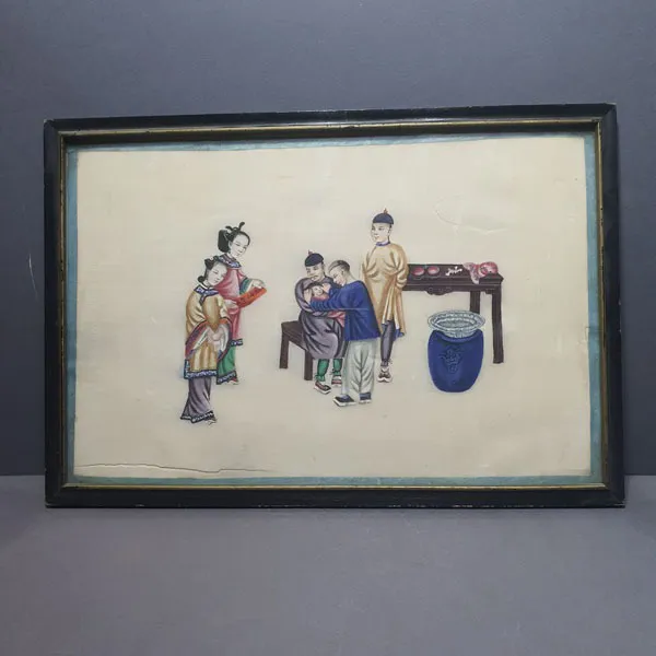  تابلوی نقاشی آبرنگ قرن 19