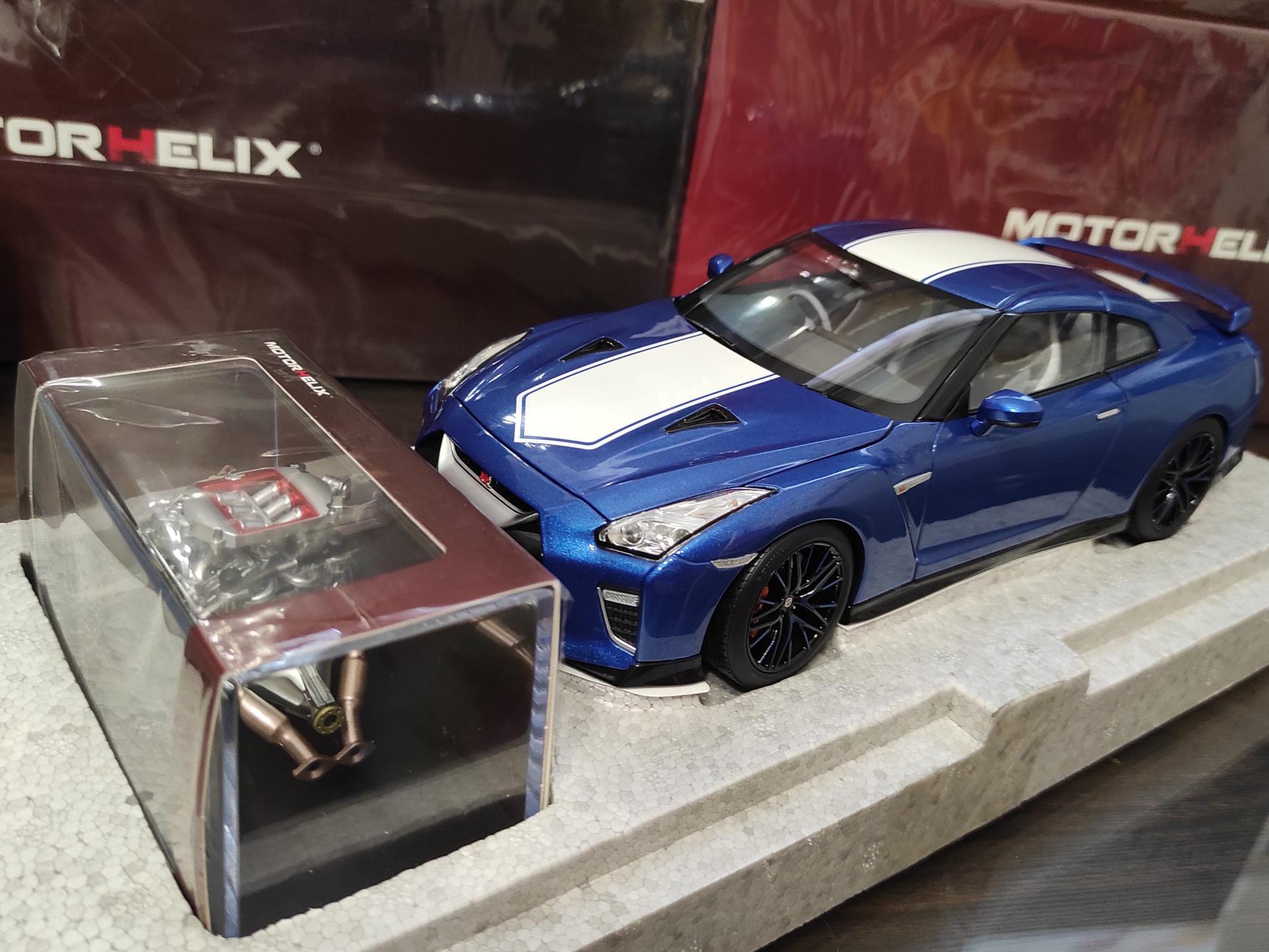 ماکت ماشین نیسان GT-R R35 نسخه 50 سالگی