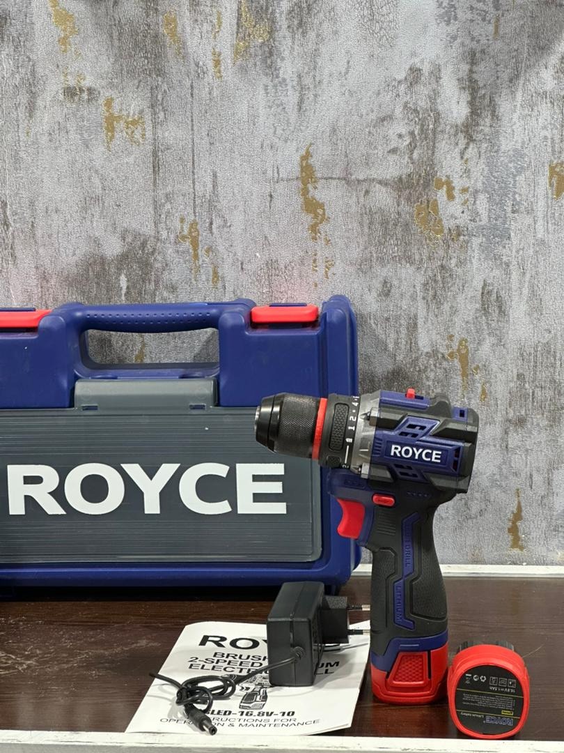 دریل شارژی 16.8 ولت مارک Royce