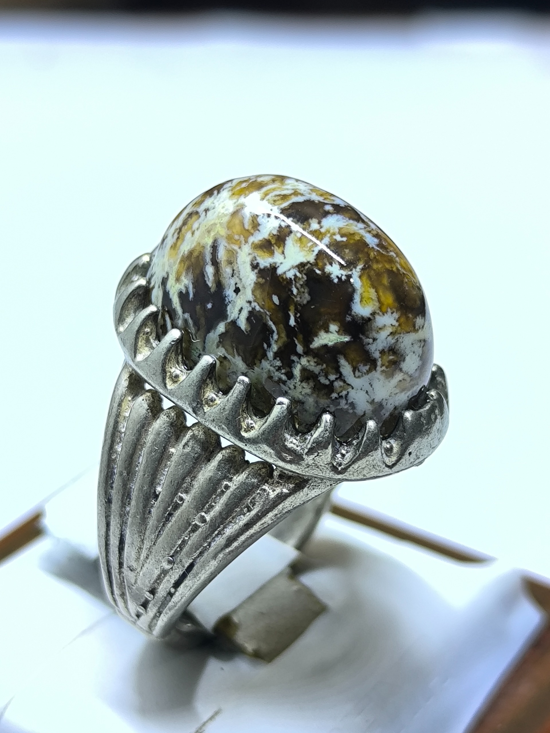 انگشتر اعجوبه حجر الاسود فعال رحمانی طبیعی