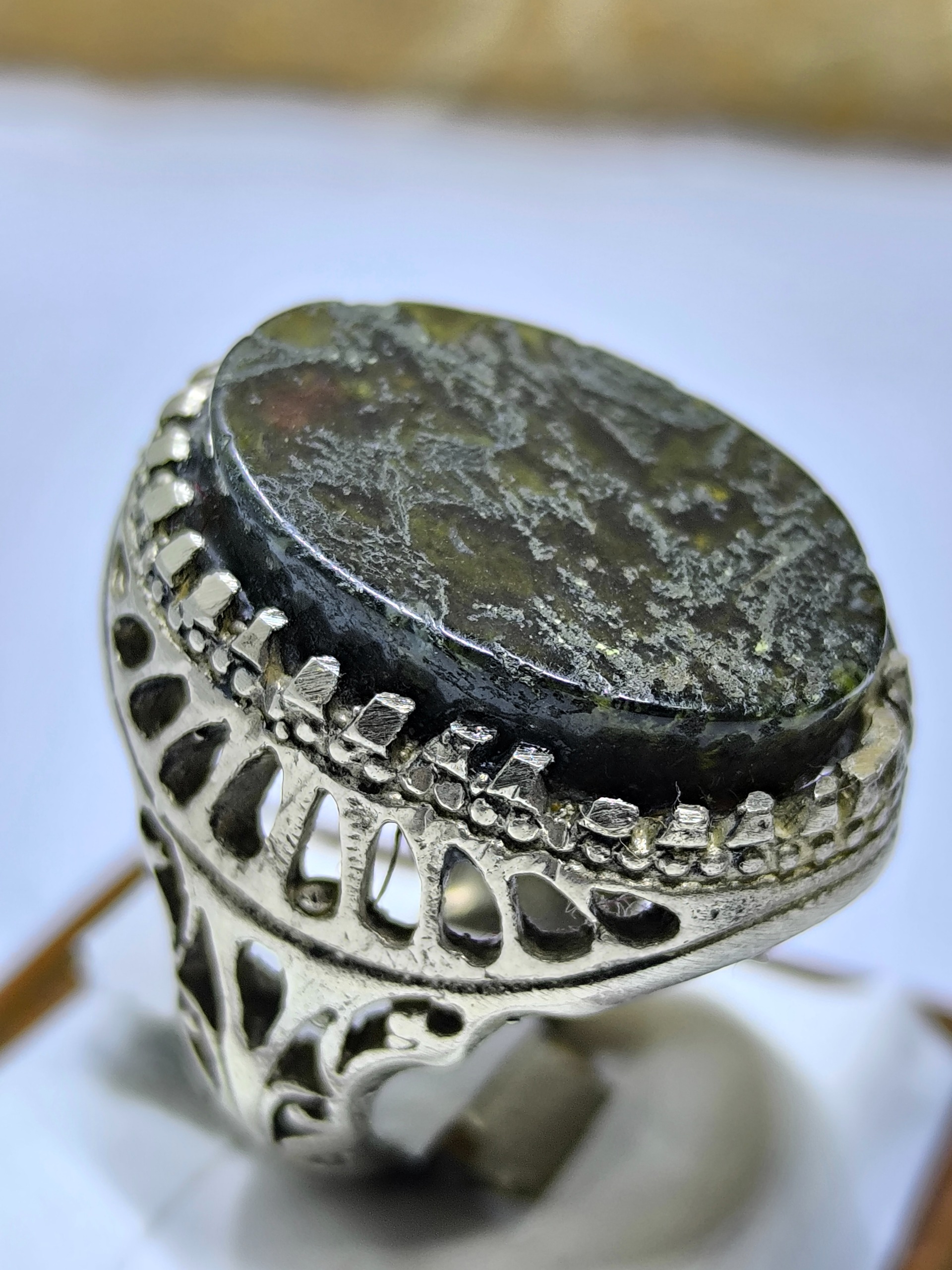 انگشتر فوقالعاده حجرالاسود رحمانی حجازی کهنه