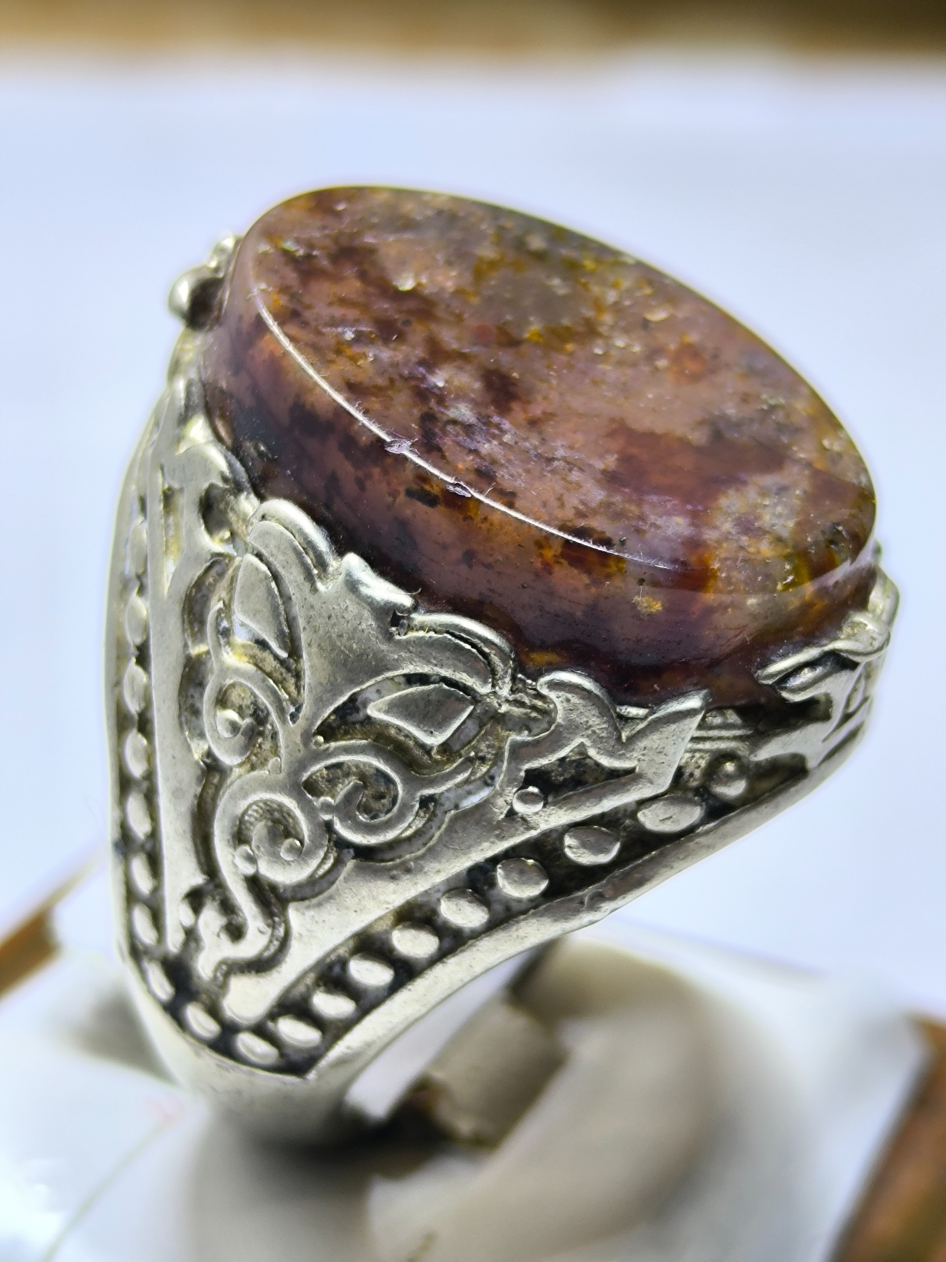 انگشتر اعجوبه و پرانرژی حجرالاخلاص مغربی