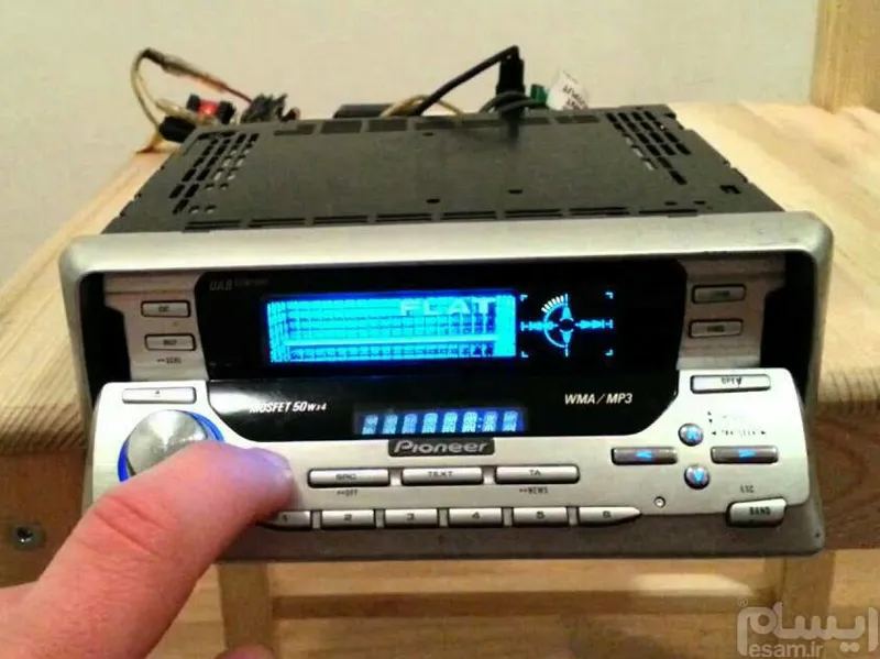 پخش پایونیر مدل DEH-P8450mp دوپنل 6خروجی