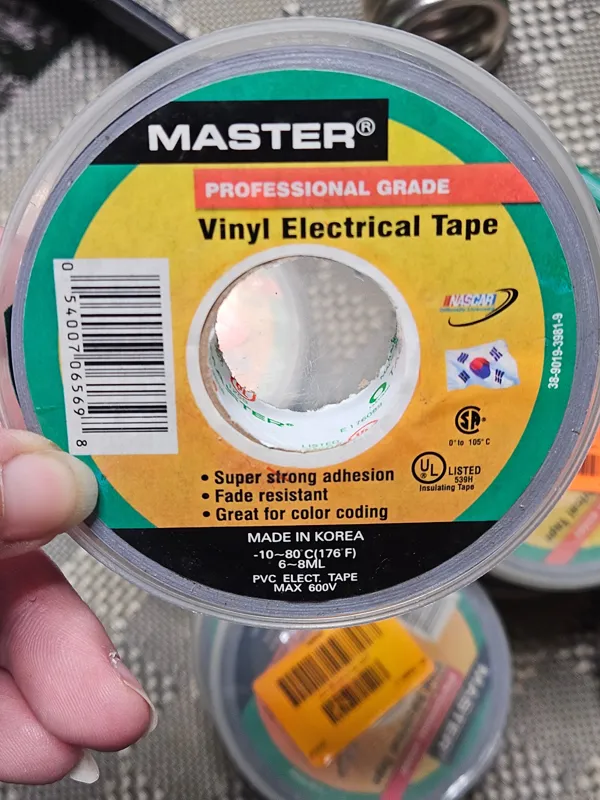 چسب برق مستر made in Korea