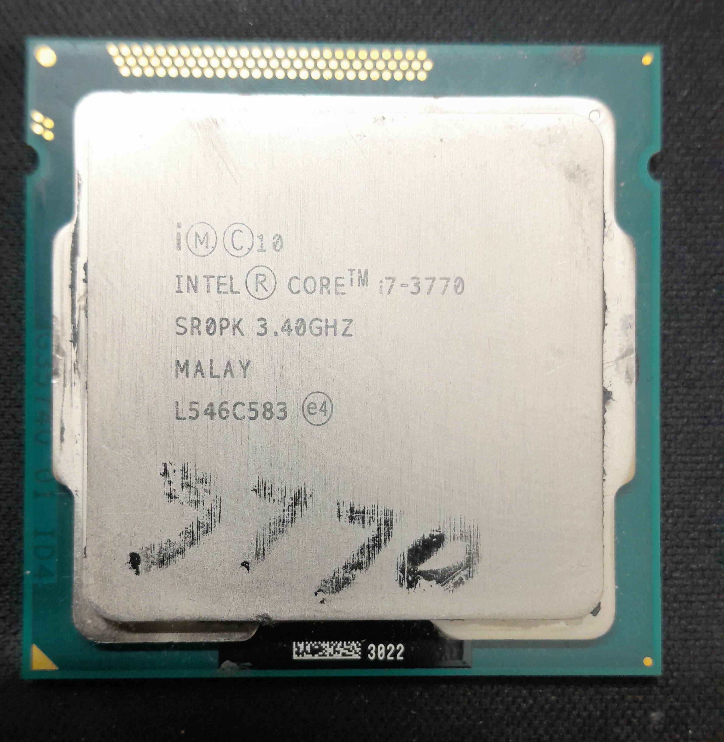 سی پی یو i7 3770