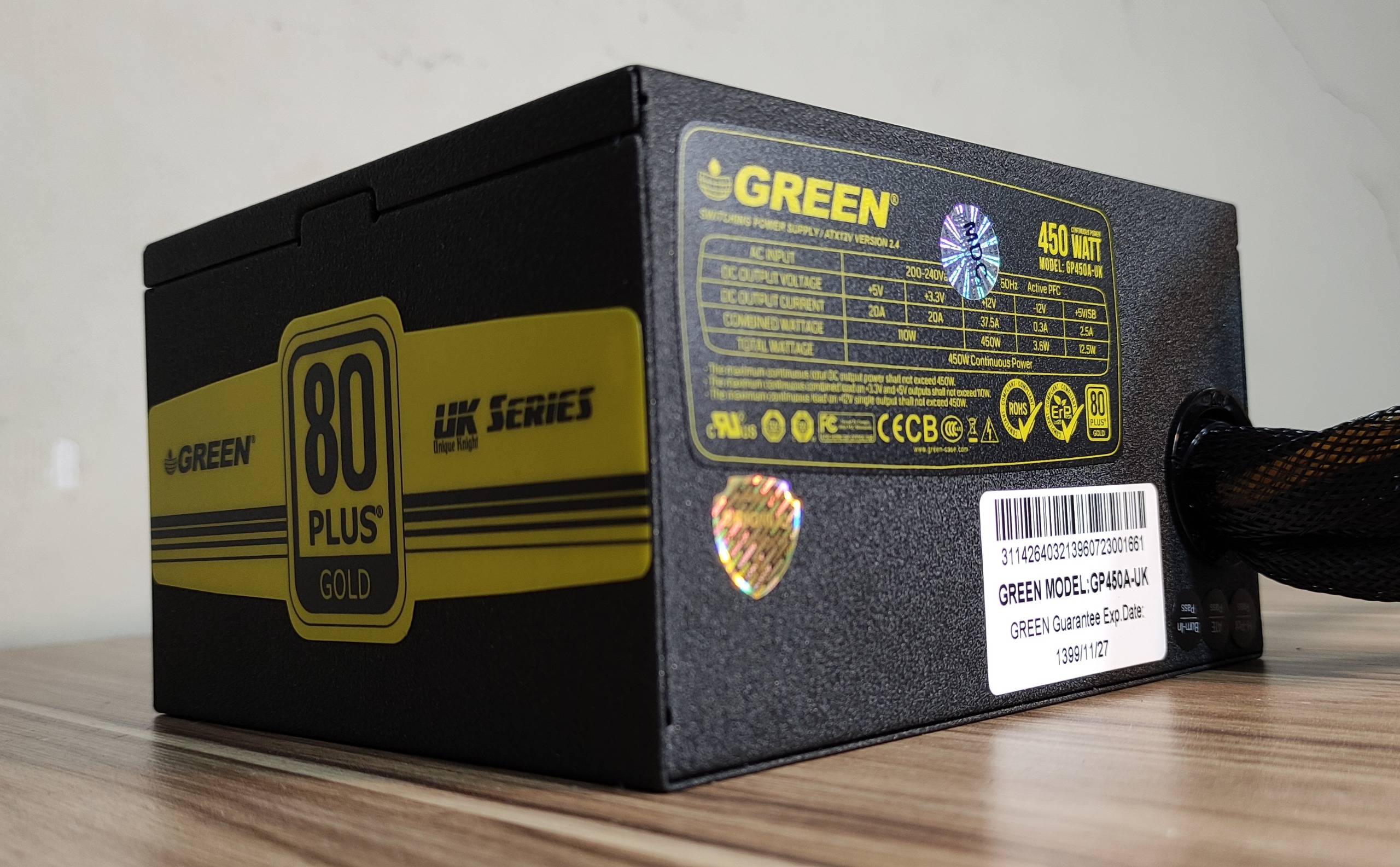 green Gp450A_UK پاور
