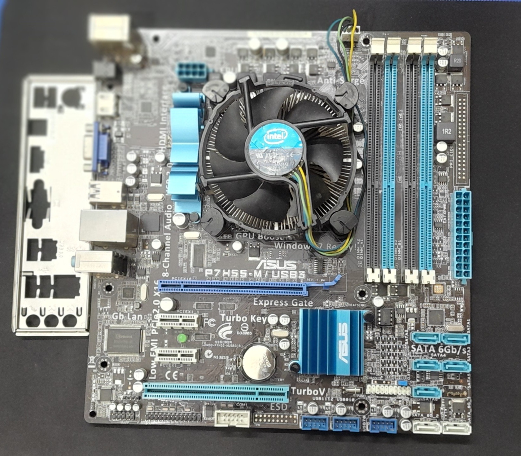 باندل ایسوس p7h55-m usb3 و سی پی یو i5