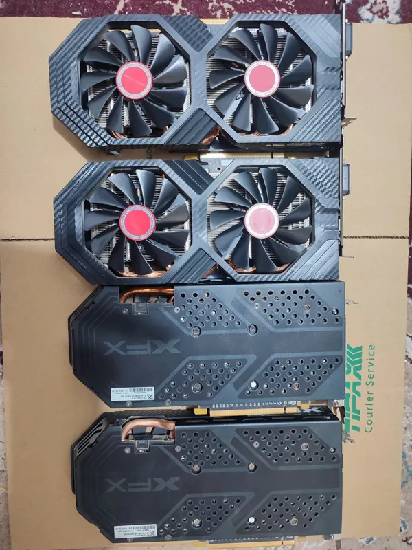 rx580 xfx کارت گرافیک