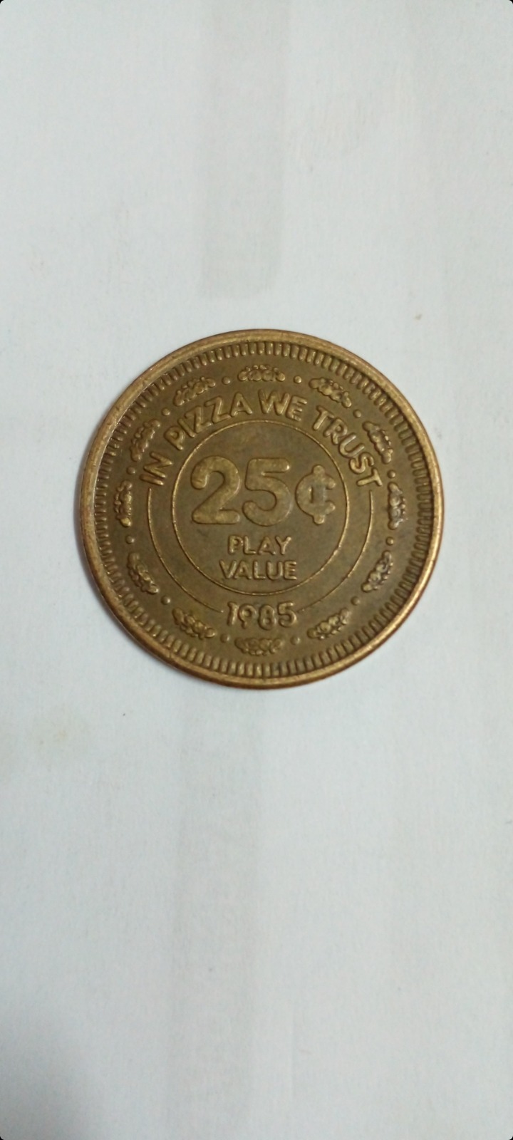 سکه ژتونی امریکایی 1985
