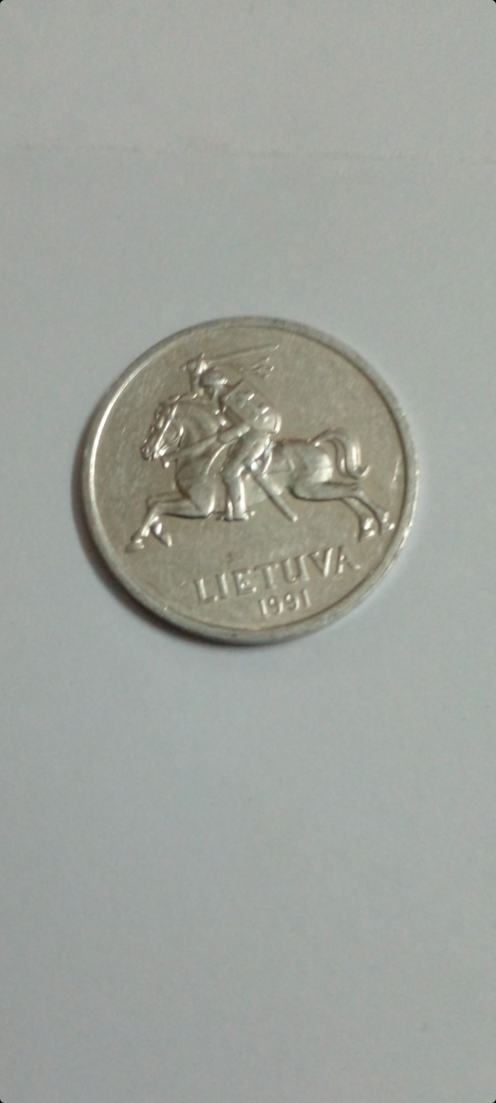 سکه 1 سنت لیتوانی کمیاب