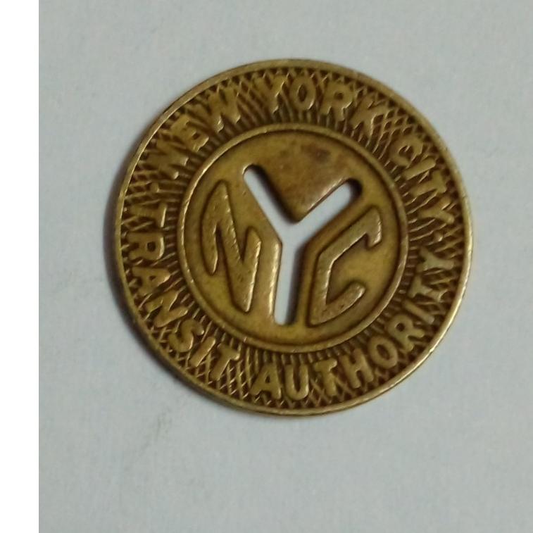 ژتون زیبای نیویورک کمیاب