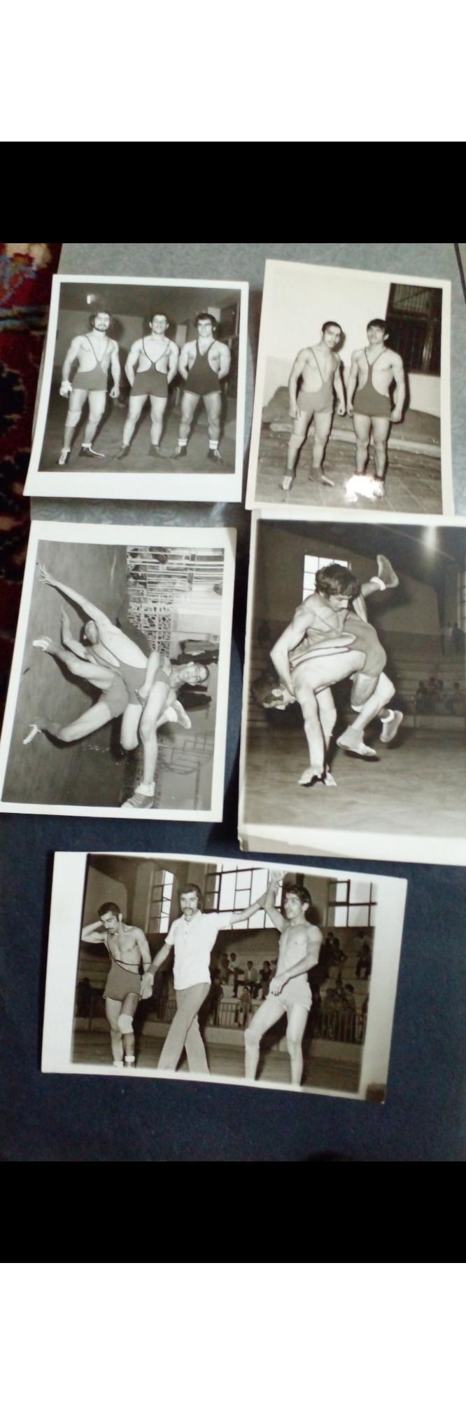 عکس قدیمی مسابقات کشتی ازاد دوره پهلوی 5 عدد