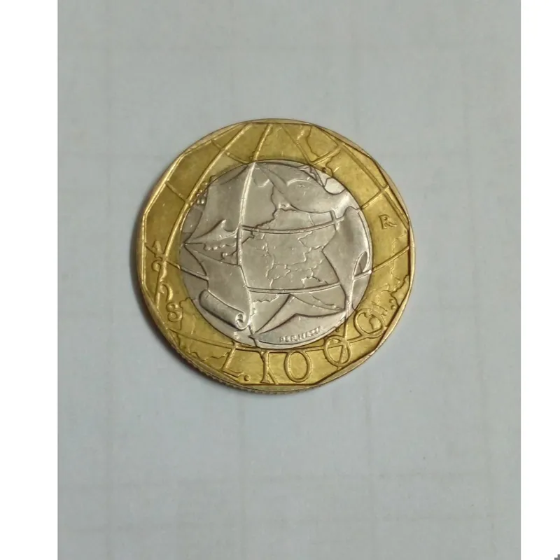 سکه یادبودی 1000 لیر ایتالیا