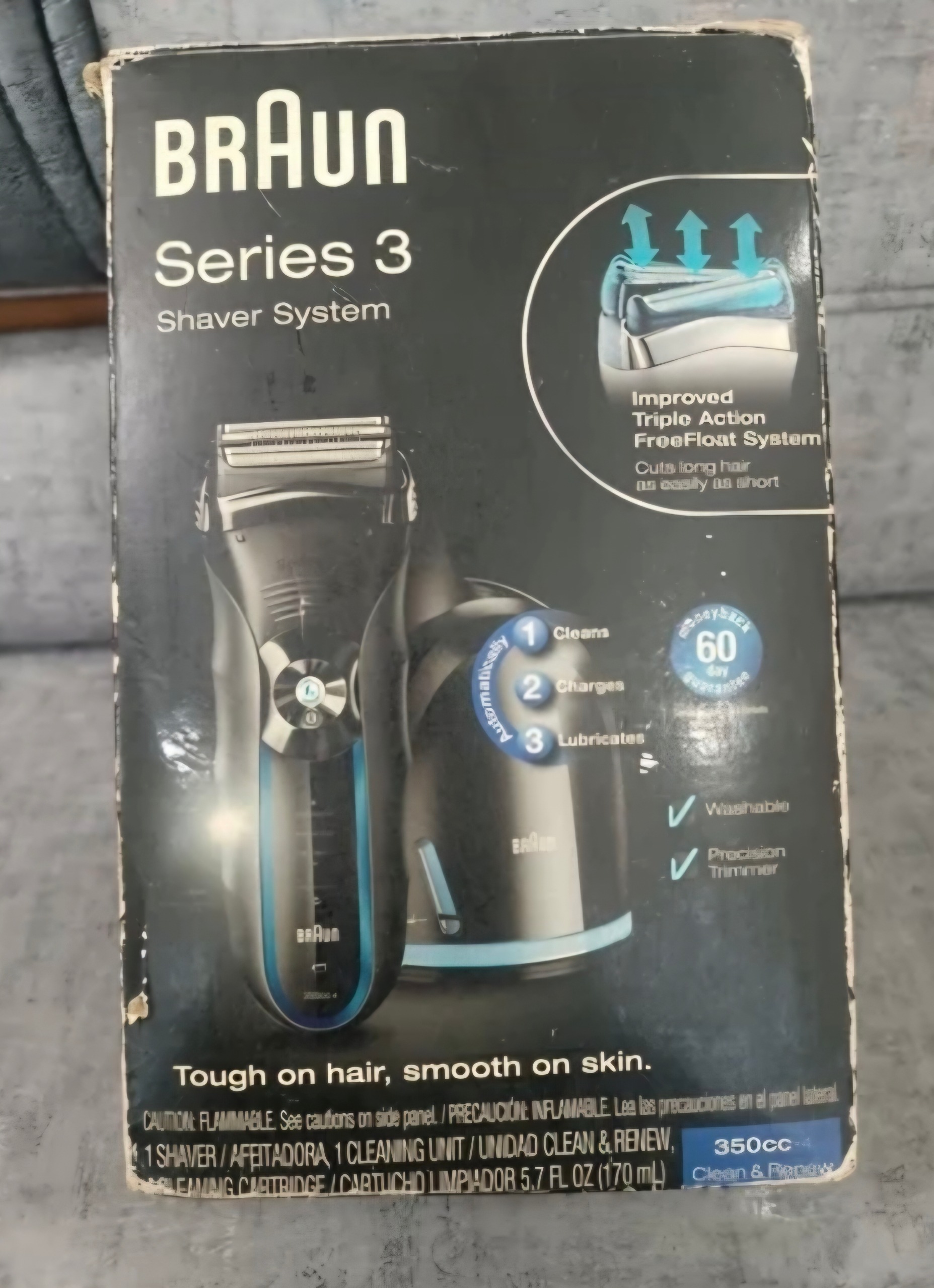 شیور ریش تراش براوون سری 3 مدل 5412 اصل آلمان
