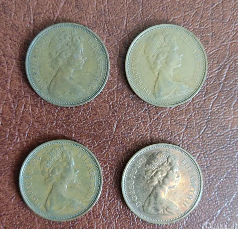 4سکه قدیمی انگلیسی