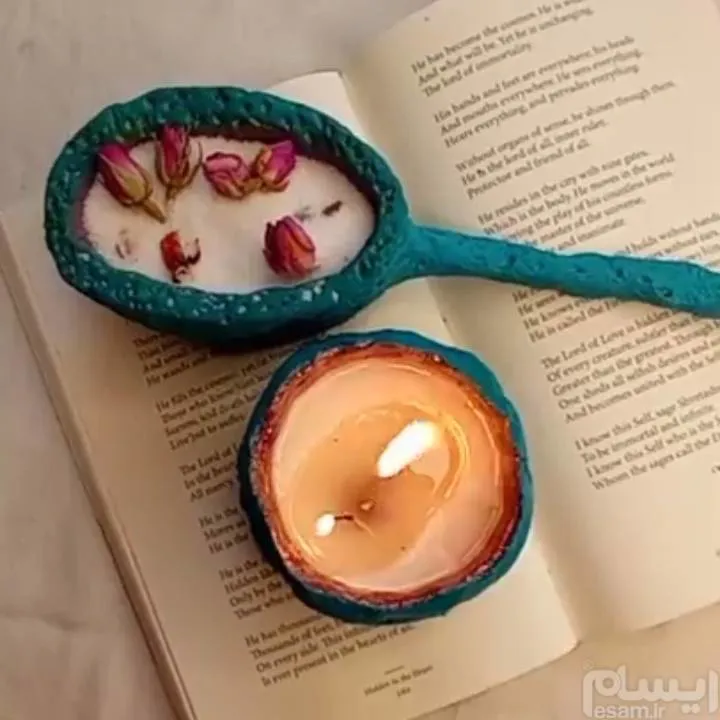 ست دوتایی جاشمعی وعودی/دستساز/خمیرمخصوص