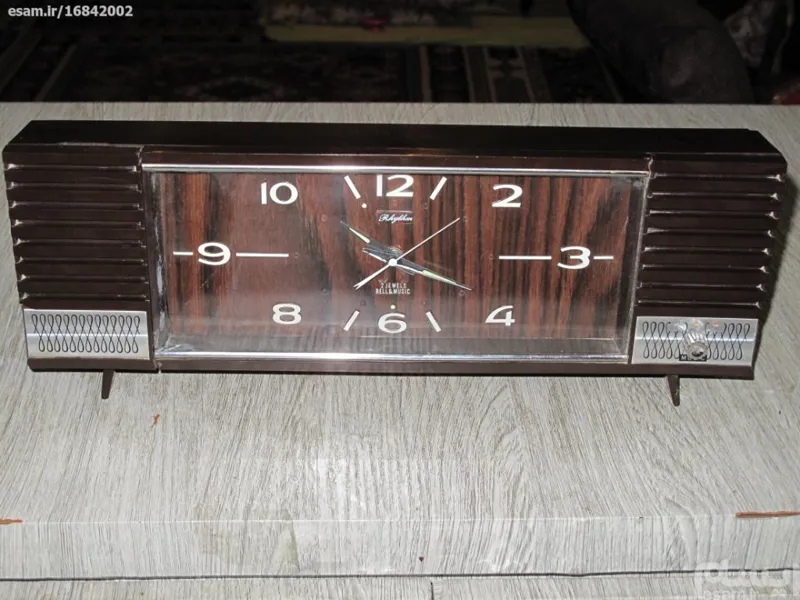 ساعت زنگی وموزیکال نایاب قدیمی ژاپنی بالای 85 سال