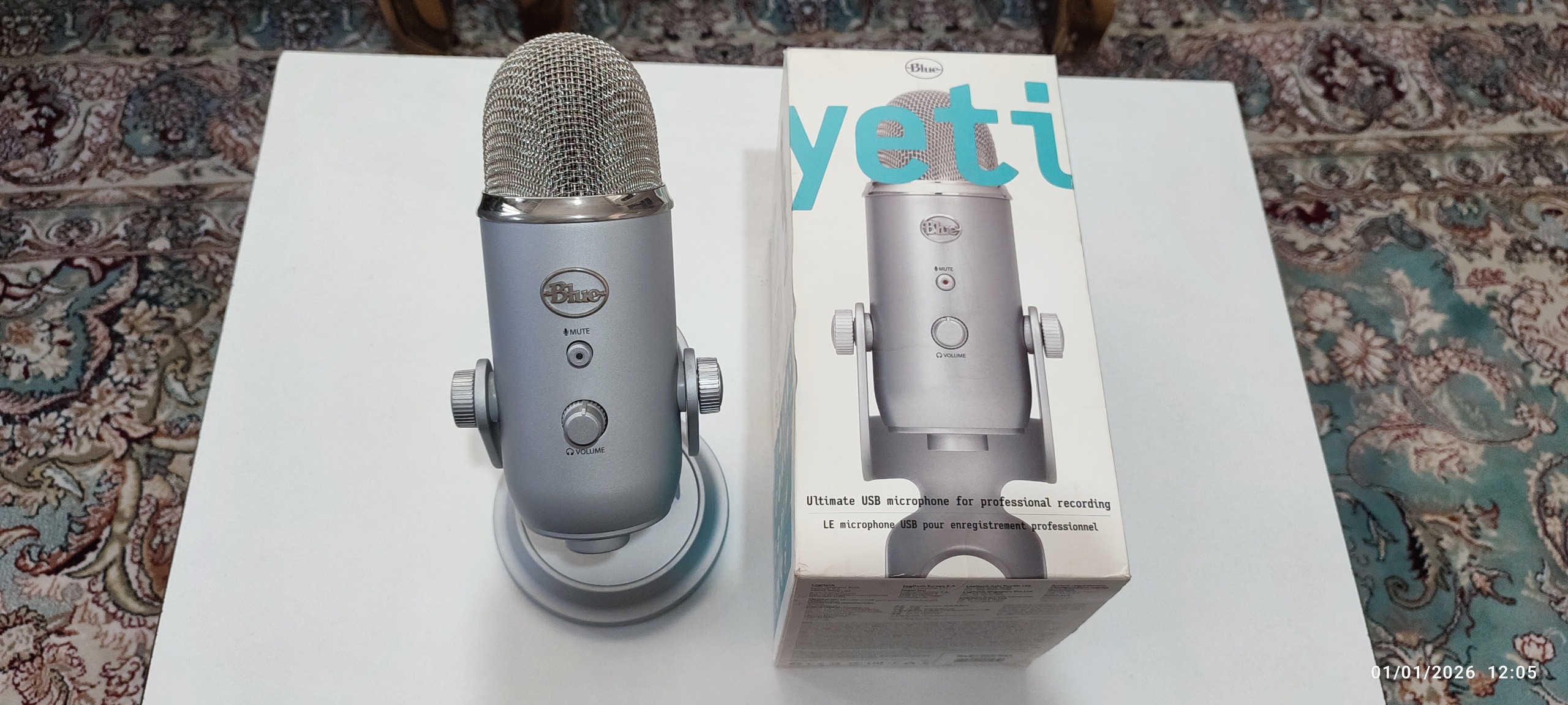 میکروفون استودیویی blue yeti