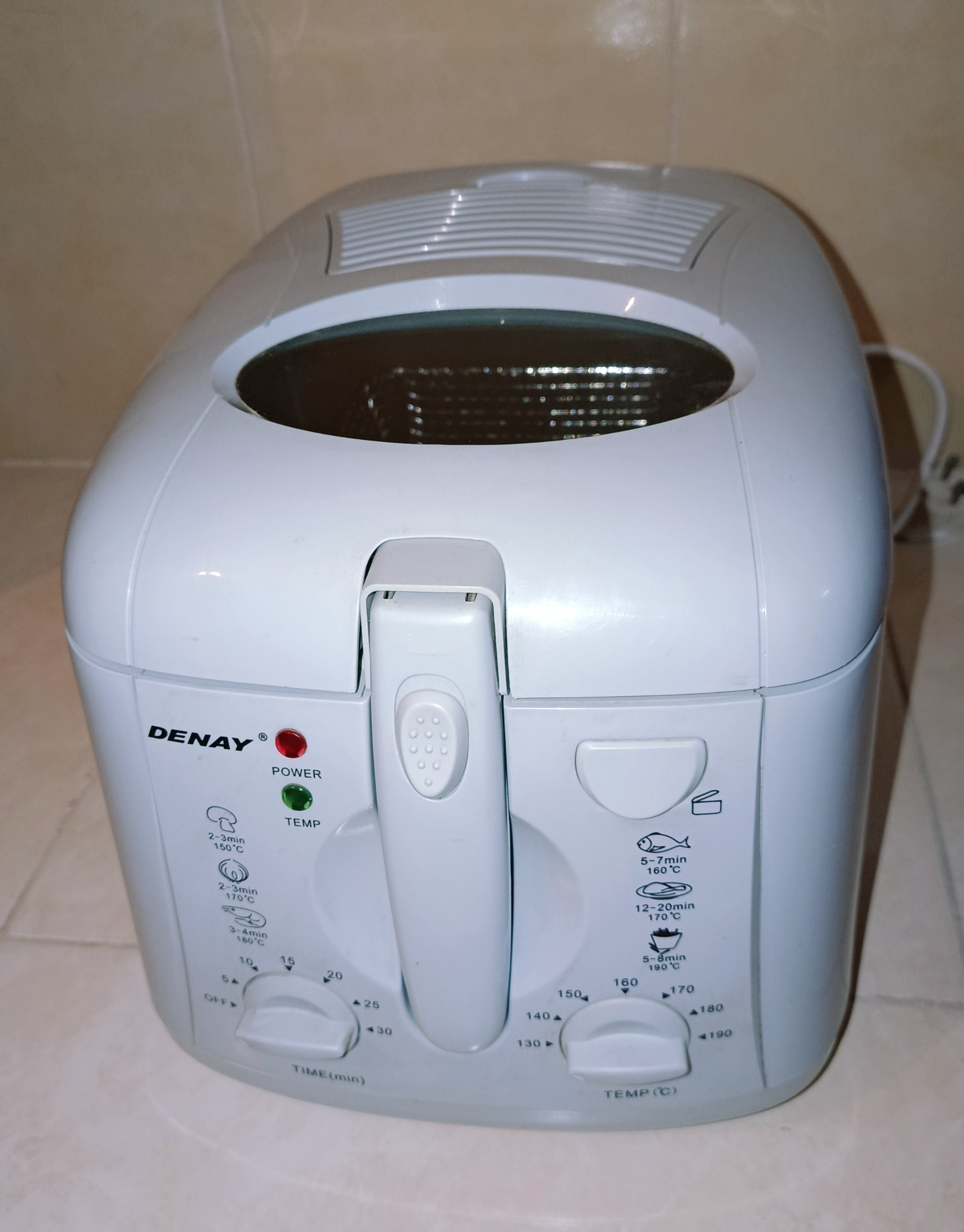 سرخ کن تایمر دار DENAY