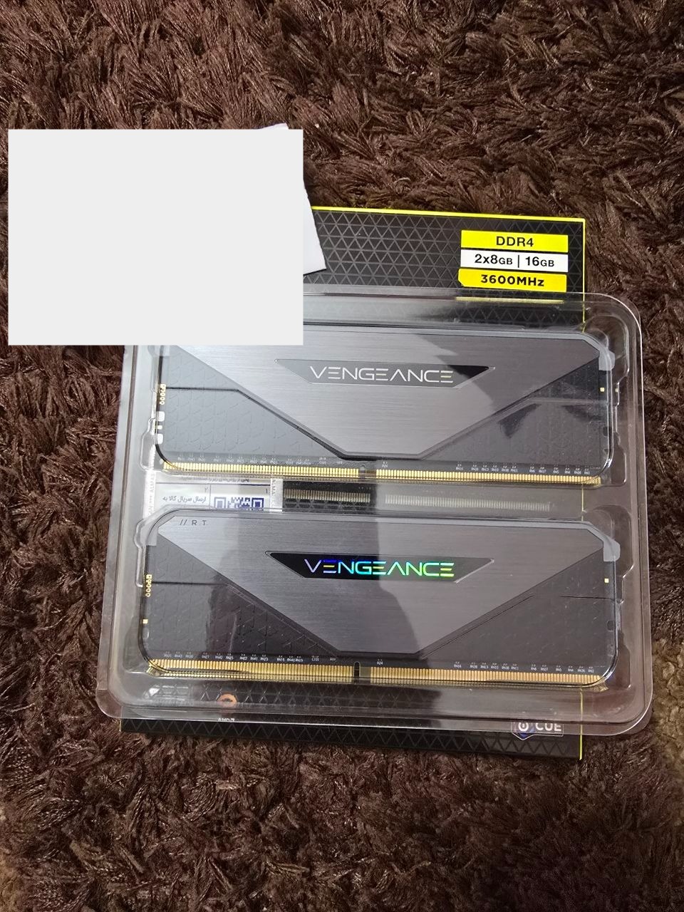 Corsair Vengeance RT 3600 Cl18
