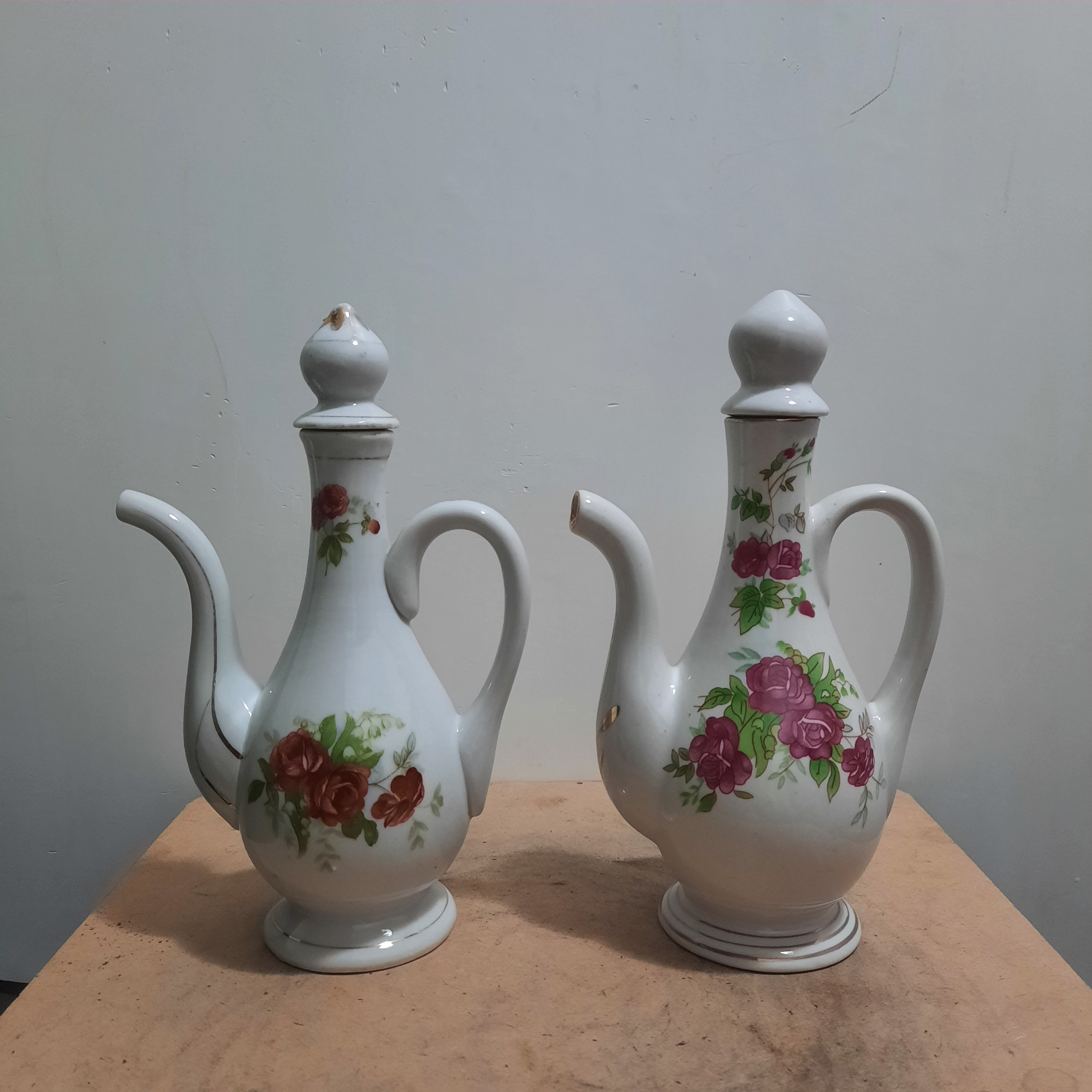 دو عدد گلابدان گل سرخ