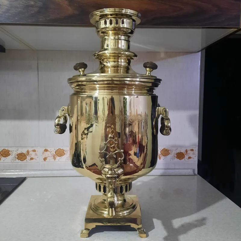 سماور زغالی روسی سایز بزرگ
