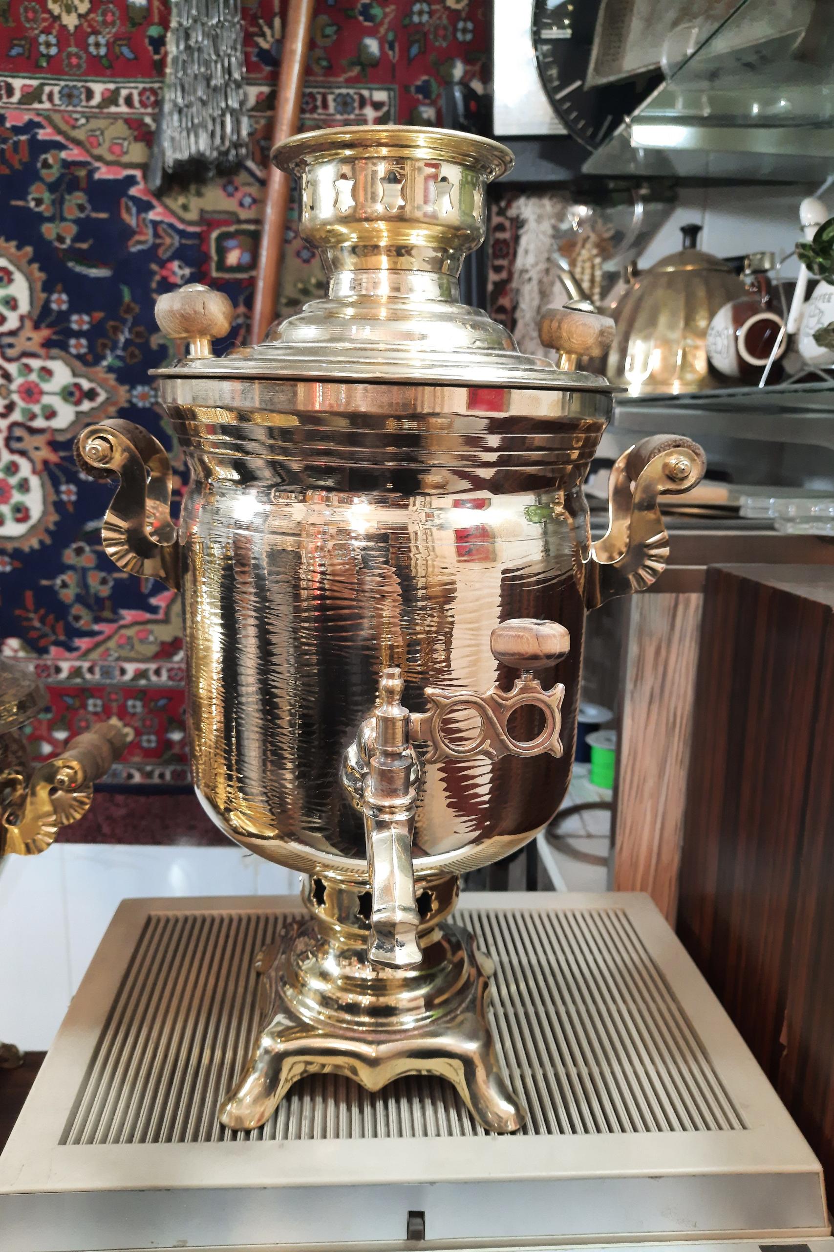 سماور زغالی روسی