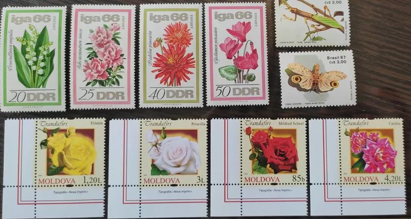 مجموعه تمبر های تکی خارجی خاص