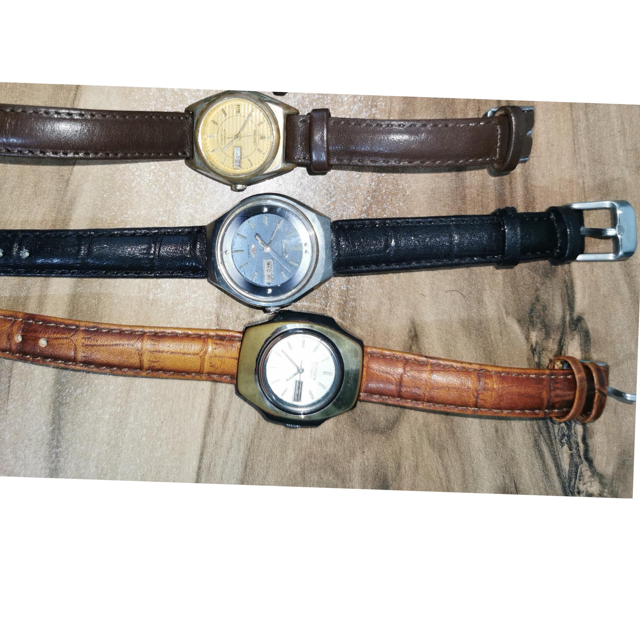 ساعت مچی سیتیزن و سیکو اتوماتیک کوکی 21 jeweles